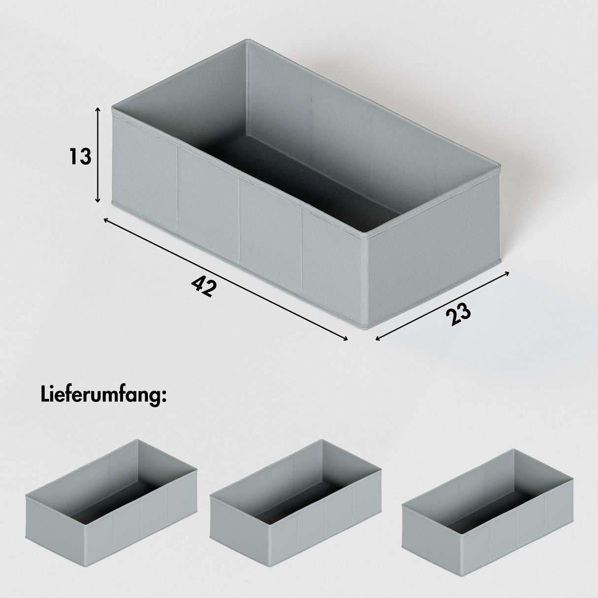 Organizer für IKEA Malm Kommode zum Sortieren von Kleidung um Ordnung zu halten, Trennboxen Boxen für das Organisieren der Schublade