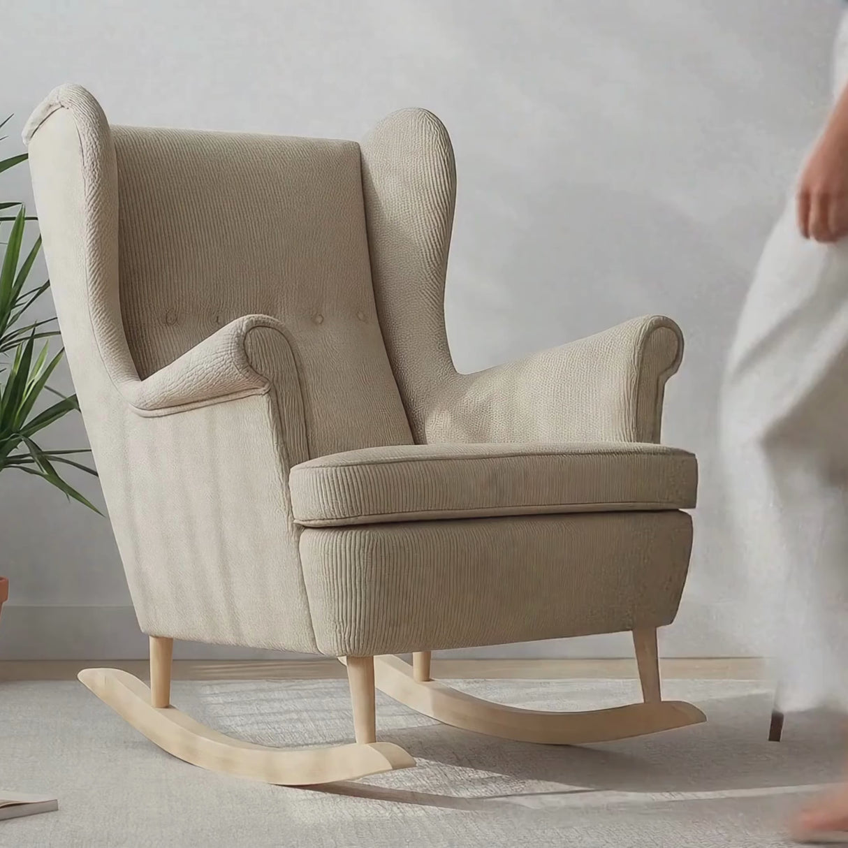 Kufen für IKEA Strandmon Sessel - Umbauset für Schaukelstuhl