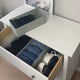 4er-Set Schubladen-Organizer für IKEA Hemnes Kommode, 42 x 20,5 x 13cm