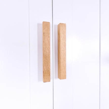 Griffe für Ikea Brimnes Kleiderschrank aus Eichen-Holz Lochabstand 160mm
